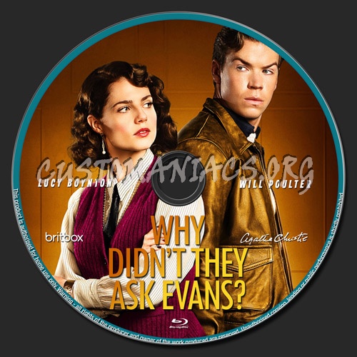 Why Didn't They Ask Evans? blu-ray label