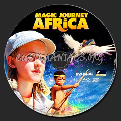 Magic Journey to Africa 3D blu-ray label