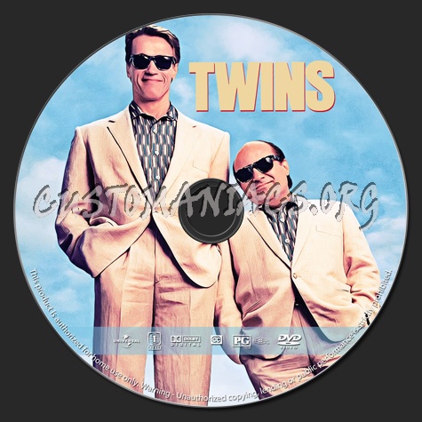 Twins dvd label