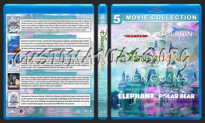 DisneyNature - Volume 3 blu-ray cover