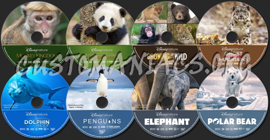 DisneyNature Collection - Set 2 dvd label