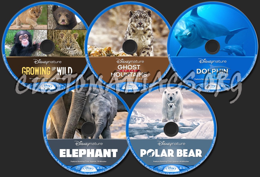 DisneyNature Collection - Set 2 blu-ray label