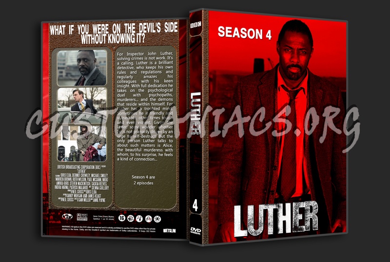 Luther Season 4 dvd cover