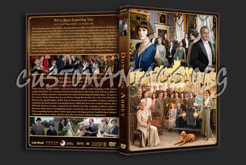 Downton Abbey Double Feature dvd cover