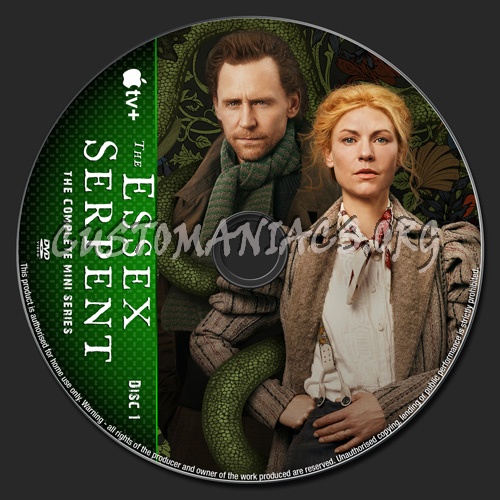 The Essex Serpent Mini-Series dvd label