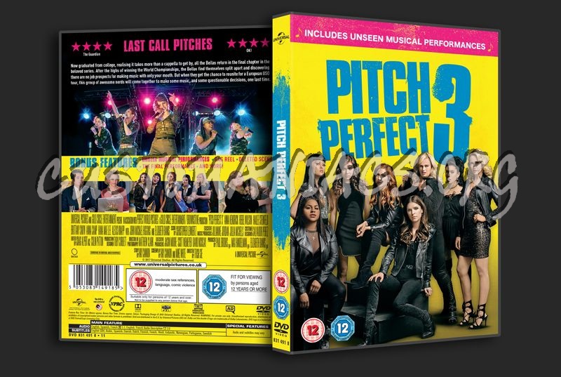 Pitch Perfect 3 dvd cover