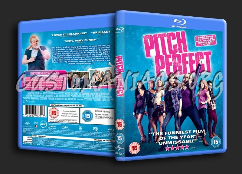 Pitch Perfect blu-ray cover