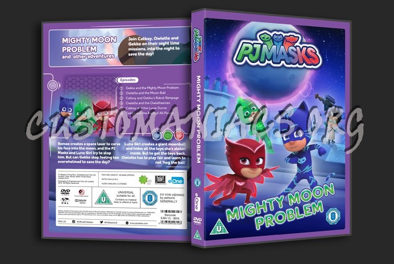 PJMasks Mighty Moon Problem dvd cover