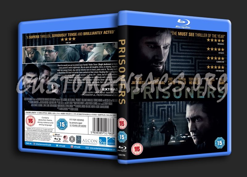 Prisoners blu-ray cover