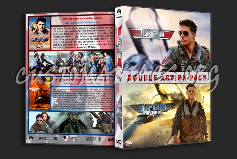 Top Gun Double Feature dvd cover