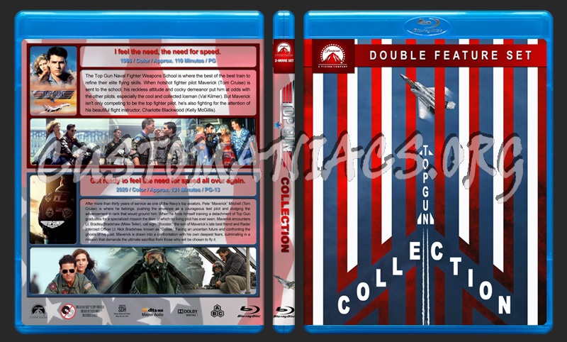 Top Gun Collection blu-ray cover