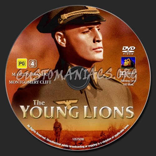 The Young Lions dvd label