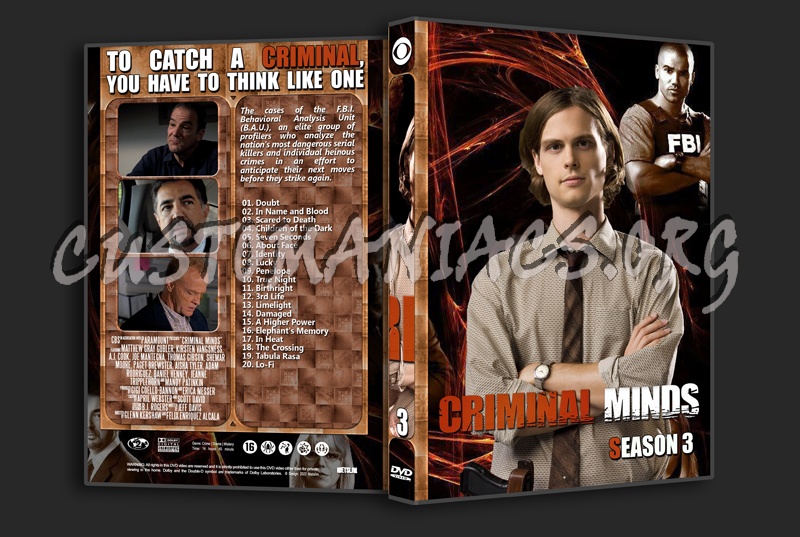 Criminal Minds - Complete dvd cover