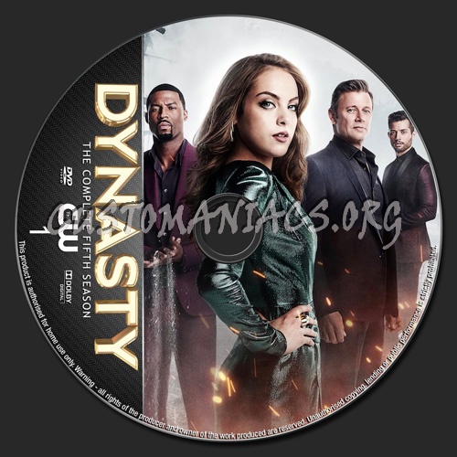 Dynasty Season 5 dvd label