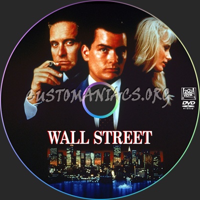 Wall Street dvd label