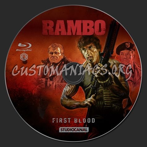 Rambo blu-ray label