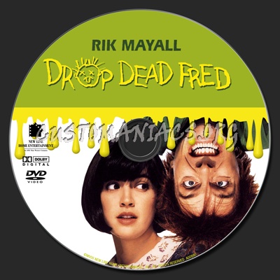 Drop Dead Fred dvd label