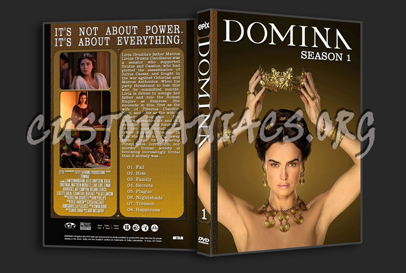 Domina Season 1 dvd cover