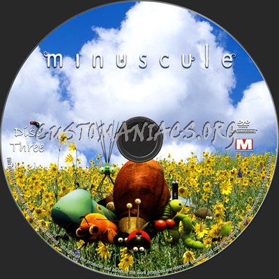 Minuscule dvd label