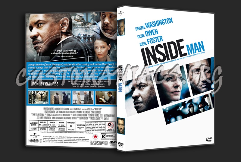 Inside Man dvd cover