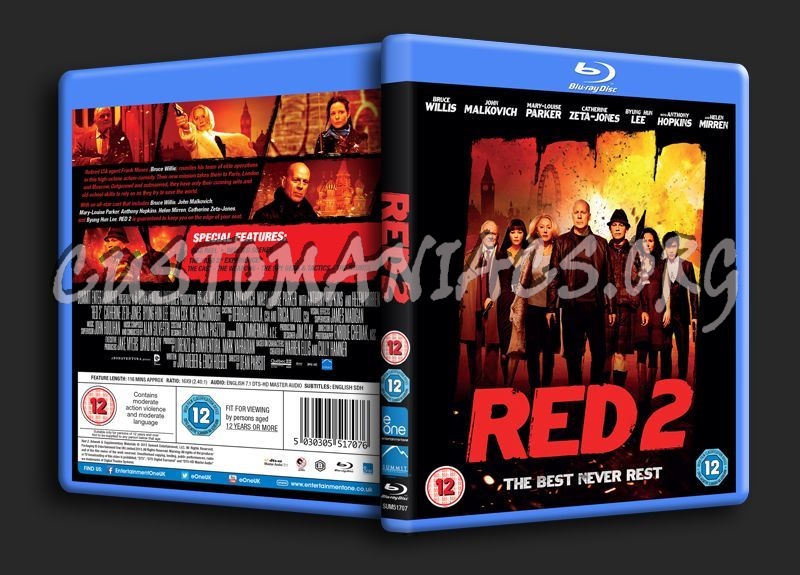 Red 2 blu-ray cover