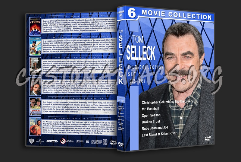 Tom Selleck Film Collection - Set 5 (1992-1997) dvd cover