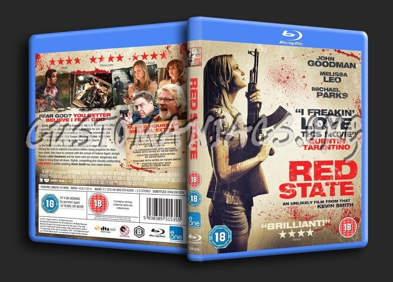 Red State blu-ray cover