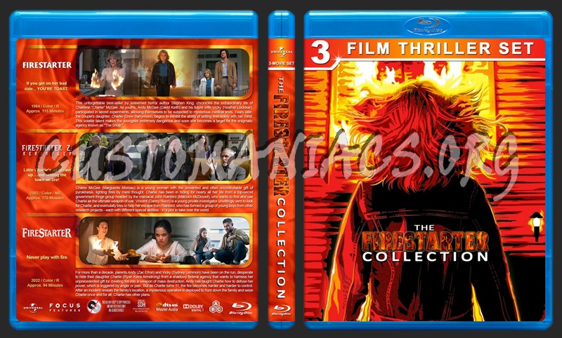 The Firestarter Collection blu-ray cover