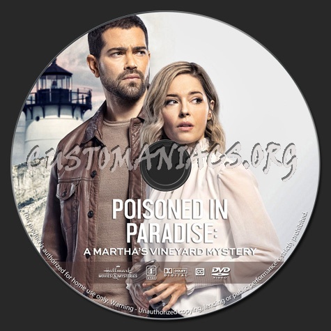 A Marthas Vineyard Mystery: Poisoned in Paradise dvd label