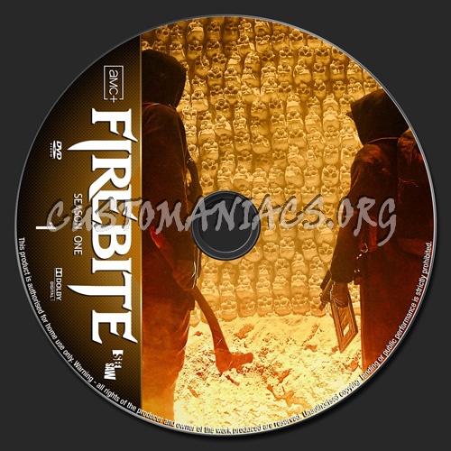 Firebite Season 1 dvd label