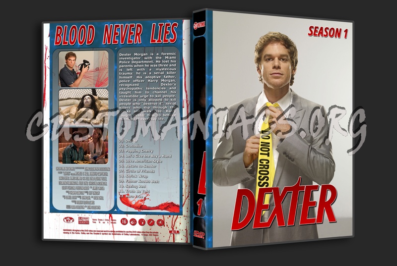 Dexter complete with new blood dvd cover