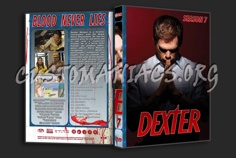 Dexter complete with new blood dvd cover