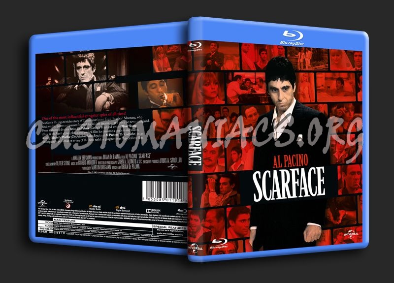 Scarface blu-ray cover