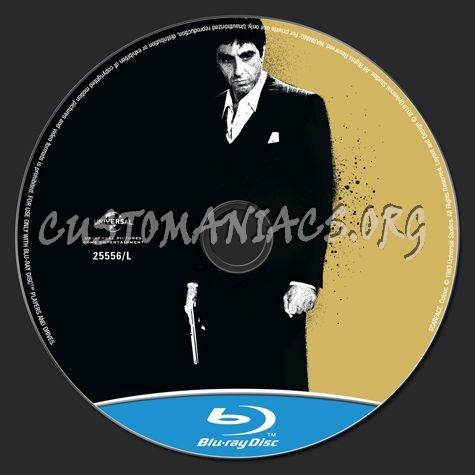 Scarface blu-ray label