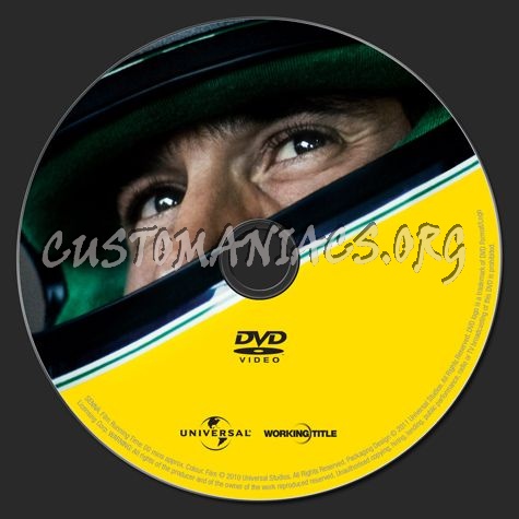 Senna dvd label