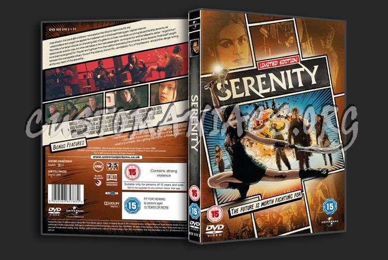 Serenity dvd cover