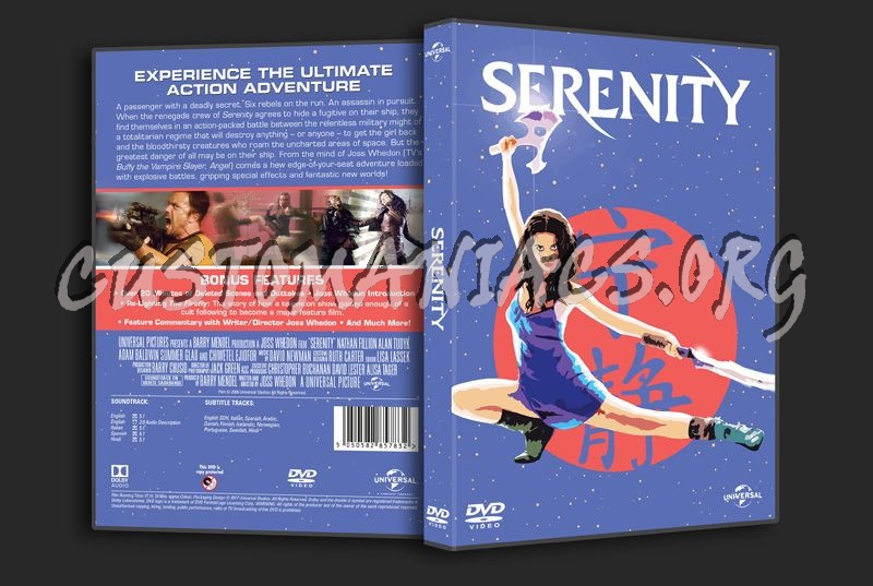 Serenity dvd cover