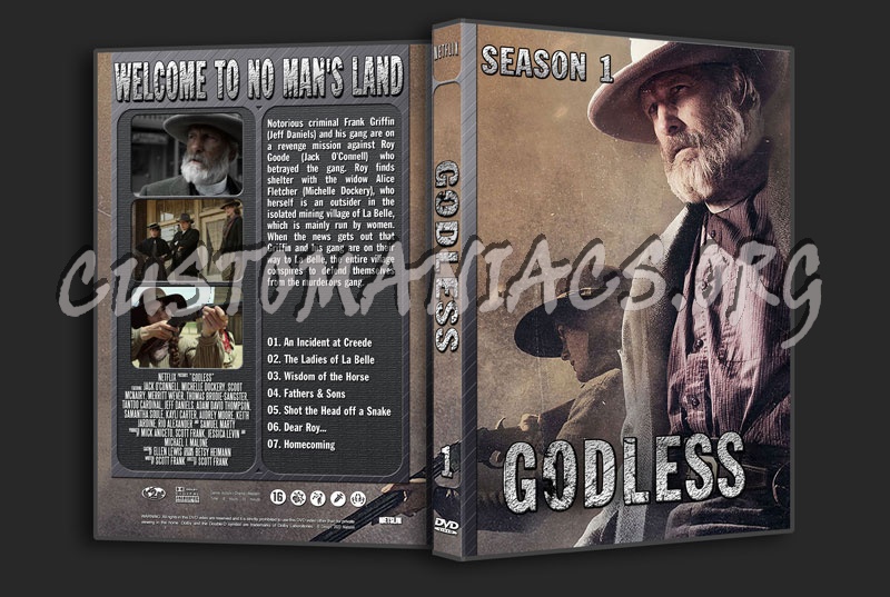 Godless Season 1 dvd cover