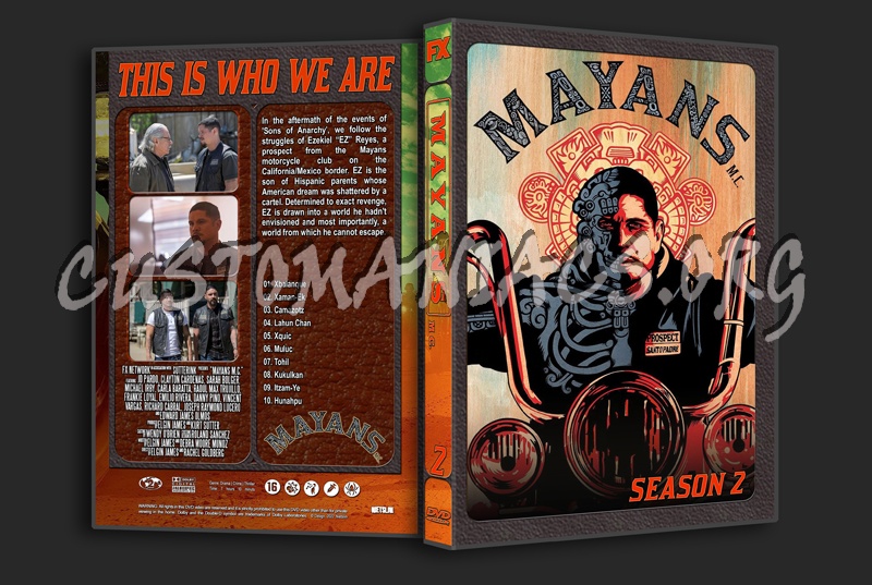 Mayan's mc Season 2 dvd cover