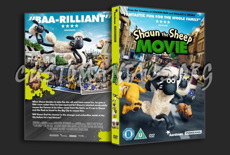 Shaun the Sheep Movie dvd cover