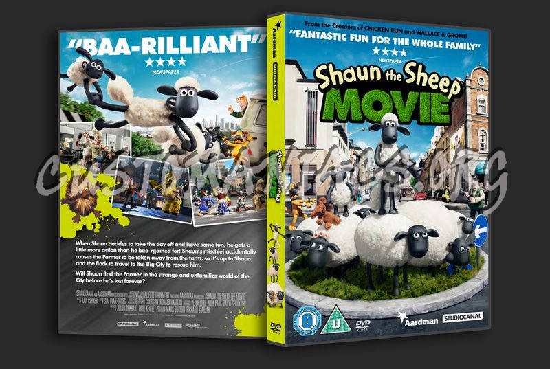 Shaun the Sheep Movie dvd cover