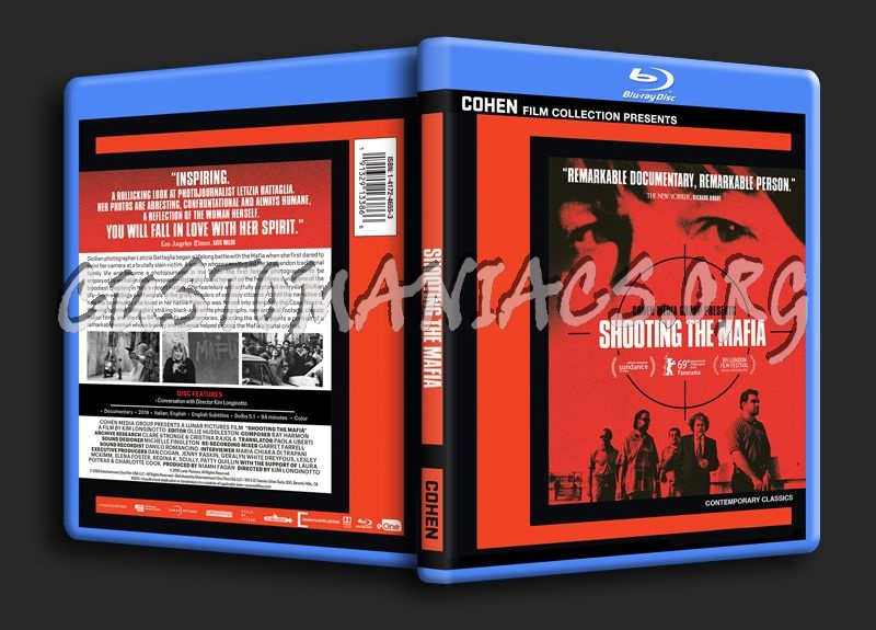 Shooting the Mafia blu-ray cover