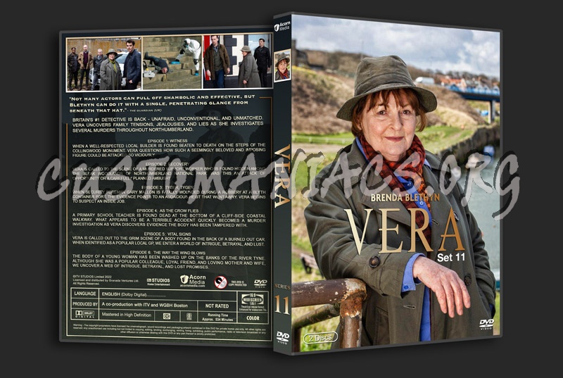 Vera - Set 11 dvd cover