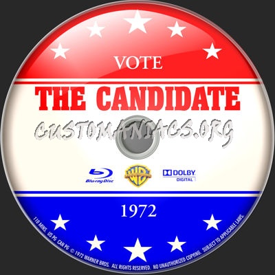 The Candidate (1972) blu-ray label