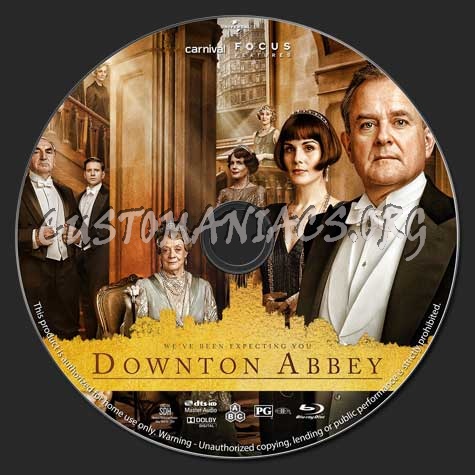 Downton Abbey blu-ray label