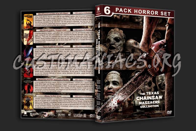 The Texas Chainsaw Massacre Collection dvd cover