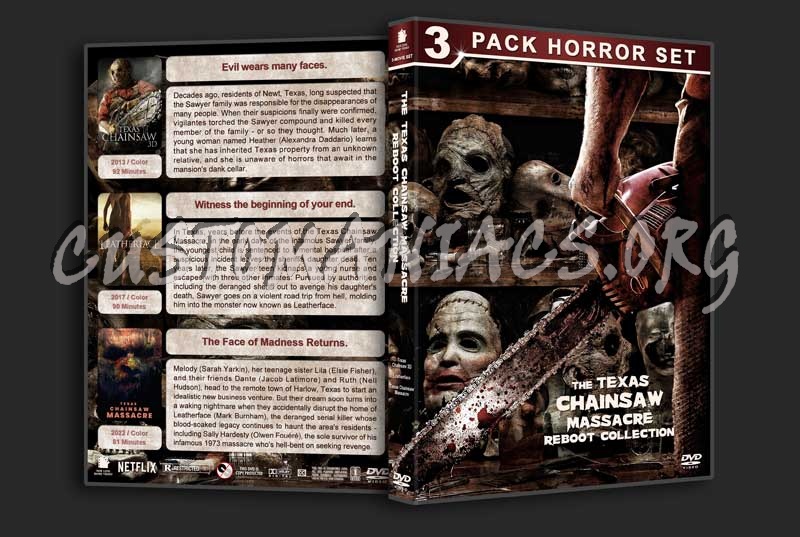 The Texas Chainsaw Massacre Reboot Collection dvd cover