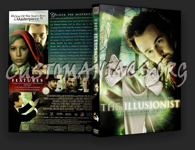 The Illusionist dvd cover