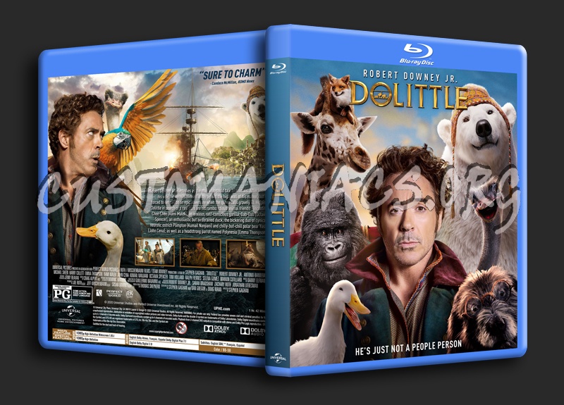 Dolittle dvd cover