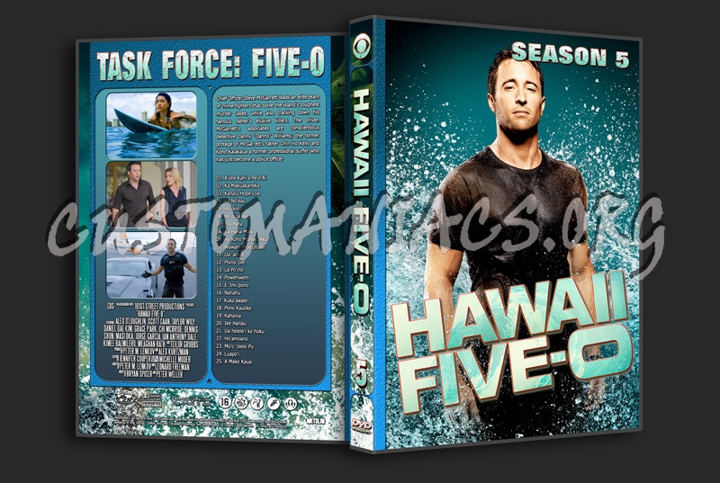 Hawaii Five-0 - Season 5 dvd cover